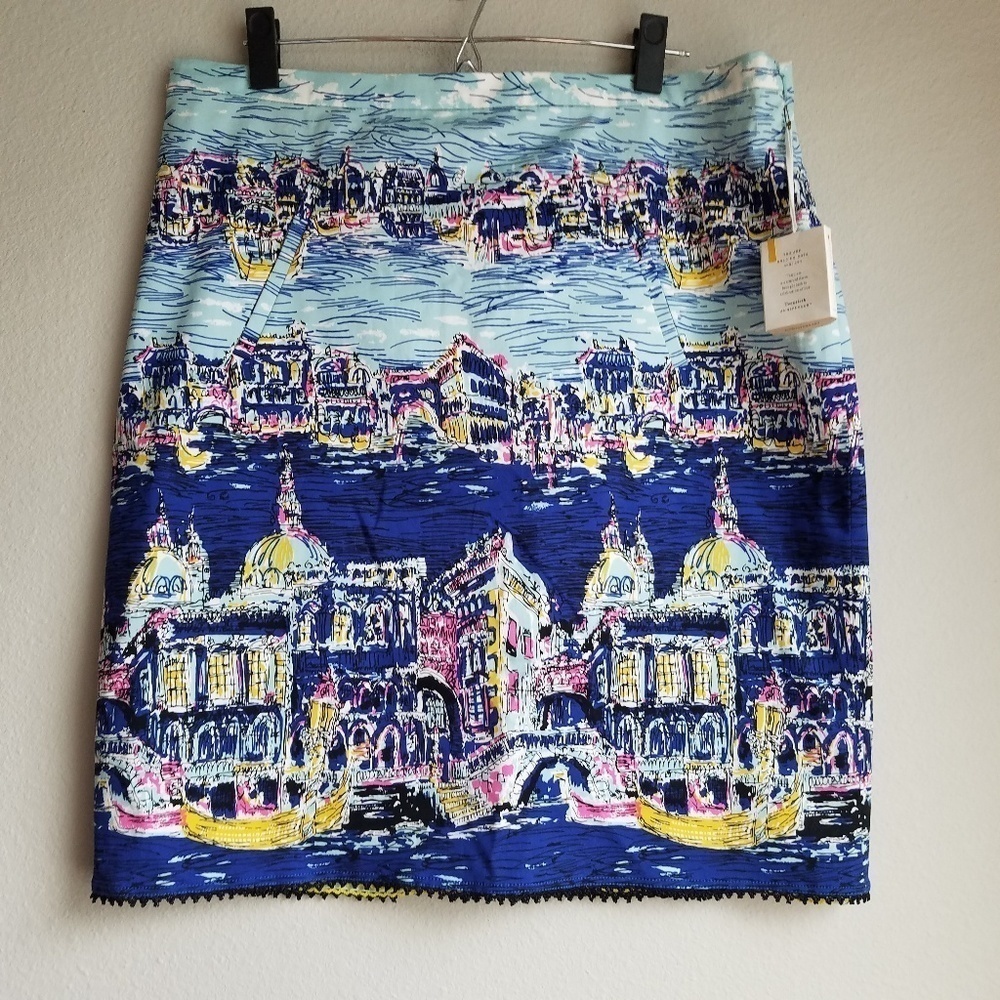 Elevenses Sightseer Pencil Skirt size 16 NWT - Picture 2 of 5